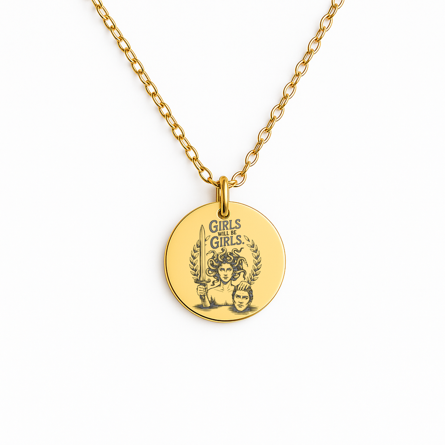 Medusa Necklace, Girls Will Be Girls Jewelry