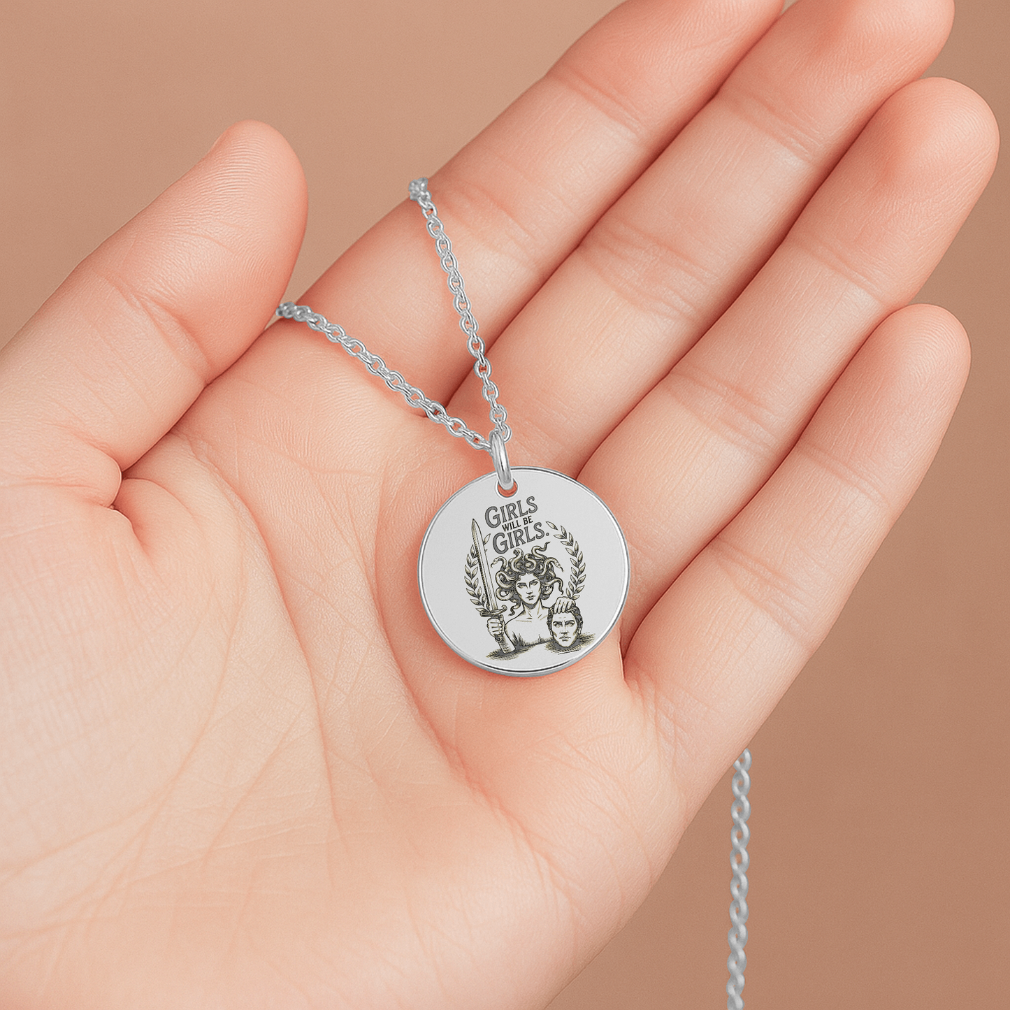 Medusa Necklace, Girls Will Be Girls Jewelry