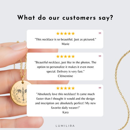 Your Energy Is a Luxury Item Necklace: Gold Pendant Encouragement Gift for Women