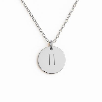 ADHD Support Gift for Her, Pause Necklace for Friend, Mental Health Gift, Encouragement Gift, Hard time Support Gift, Cheer Up Gift