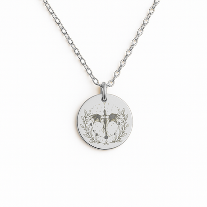 Dragon Warrior Necklace – "You Are Unbreakable" Strength Gift for Her