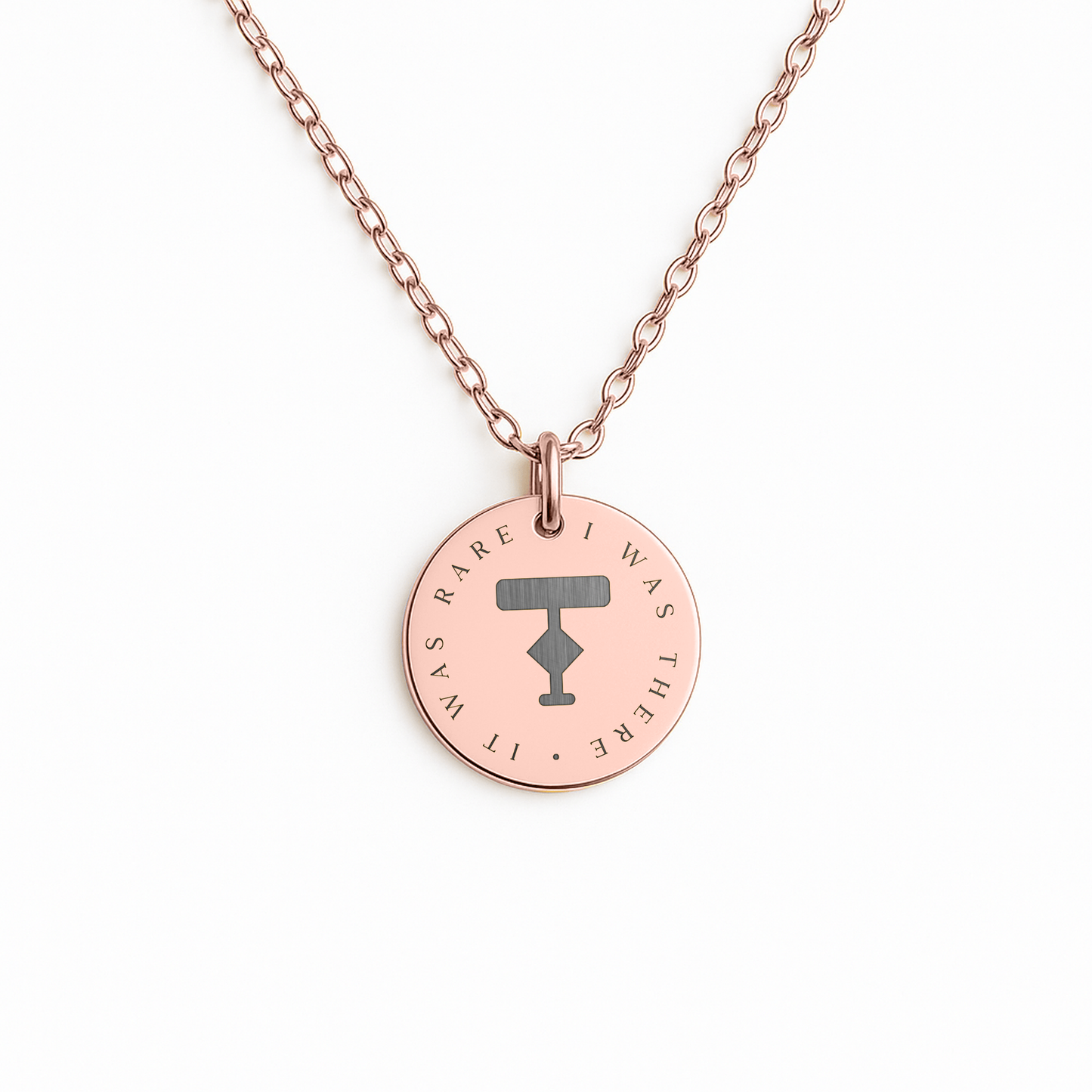 It Was Rare, I Was There Necklace