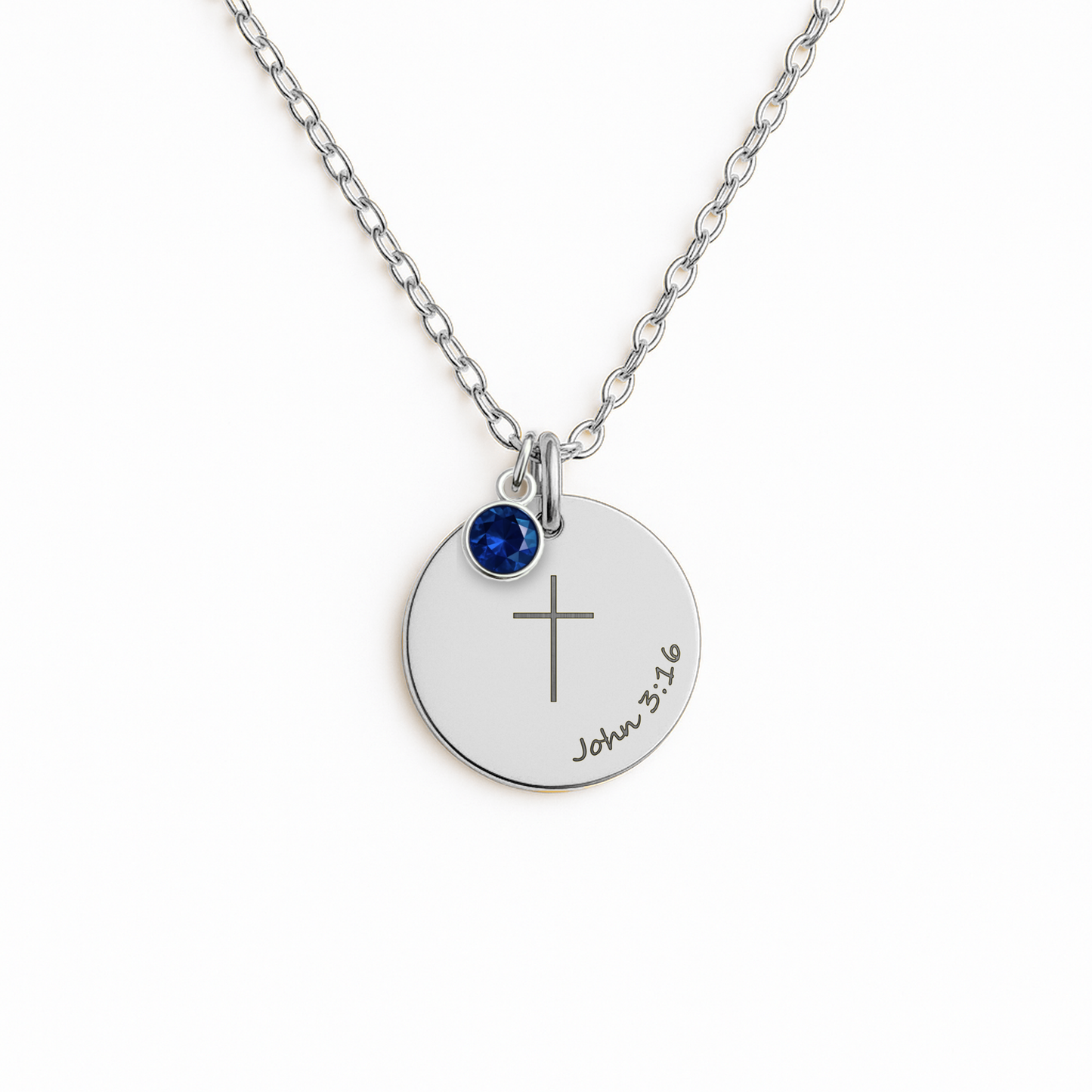 Sisters in Christ Gift Dainty Cross Necklace Bible Verse Best Friends Necklace Church Friends Gifts Faithful Keepsake Encouragement Gift