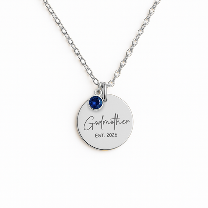 Godmother Personalized Gifts Custom Godmother Gift Personalized Gifts Godmother Jewelry for Godmother First Time EST