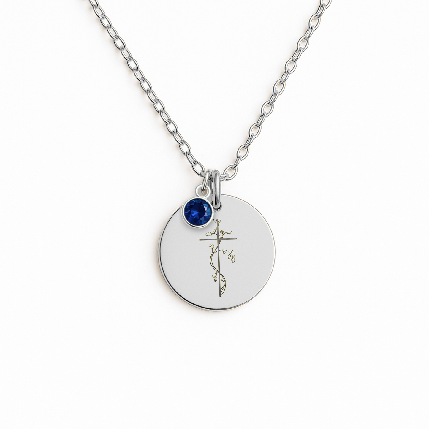Personalized Godmother Necklace Baptism Godmother Necklace Religious Godmother Gift Jewelry for Godmother Personalized Gift with Birthstone