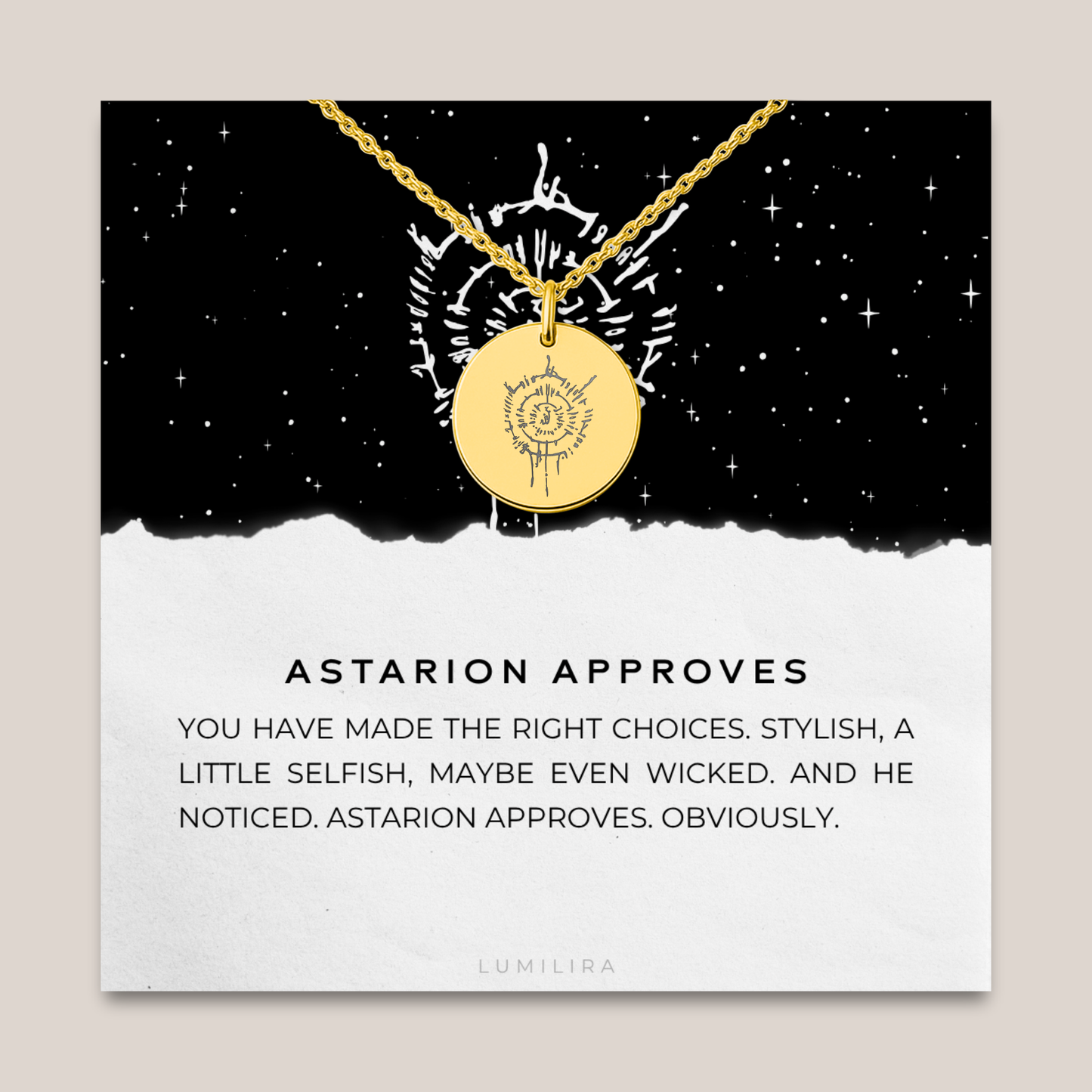 Astarion Scar Necklace