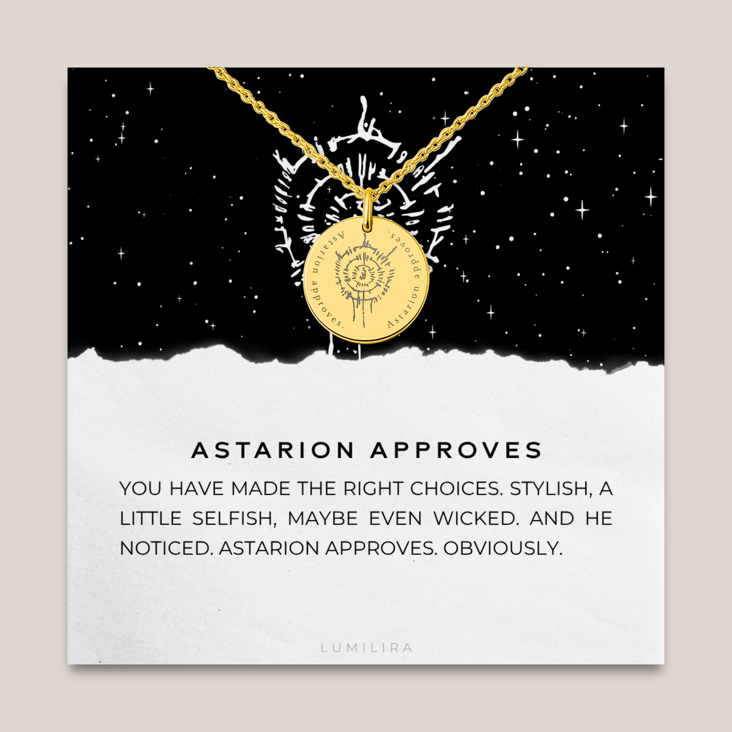 Dainty Astarion Necklace