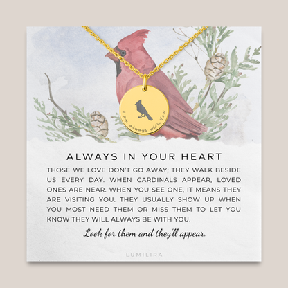 Cardinal Necklace