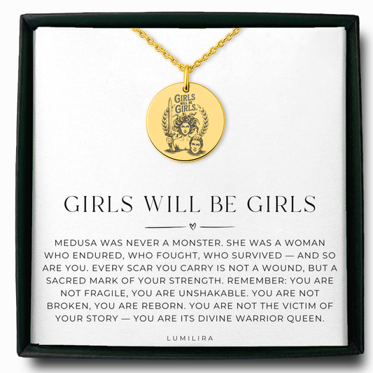 Medusa Necklace, Girls Will Be Girls Jewelry