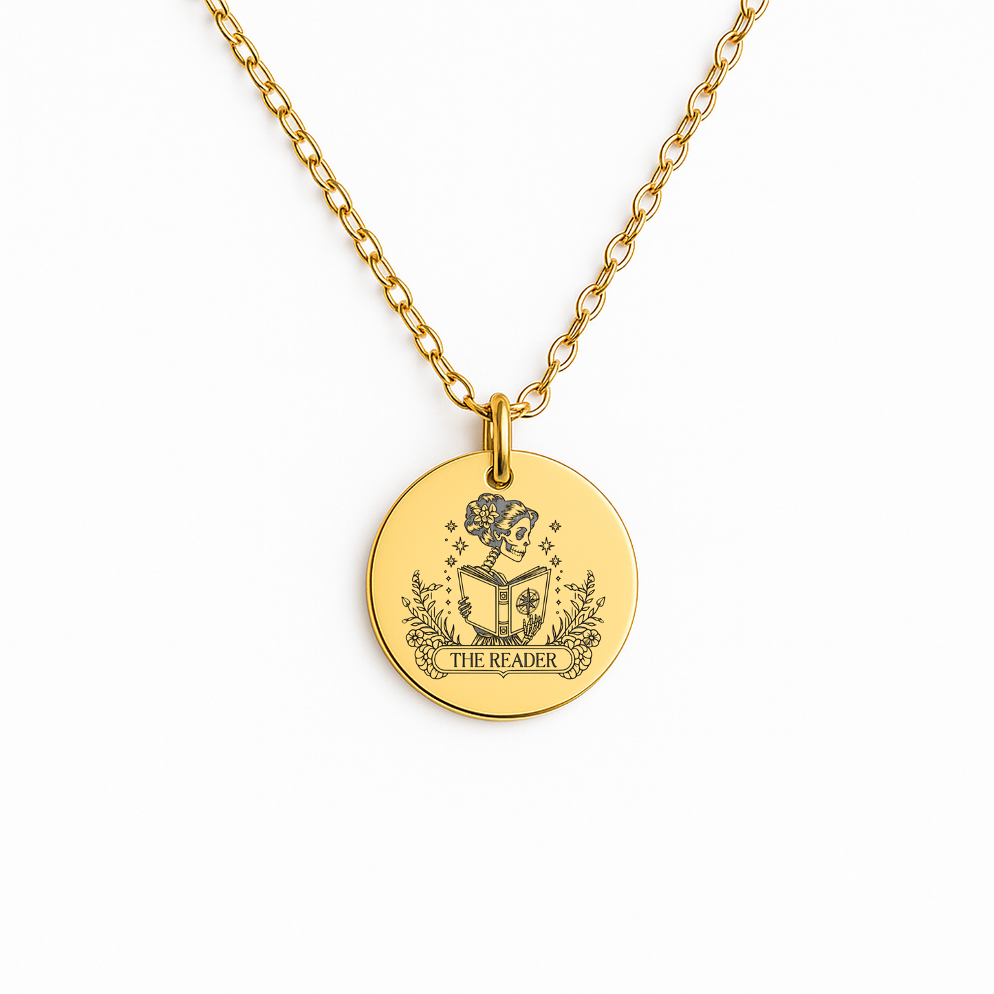The Life of a Reader Necklace – The Reader Tarot Card
