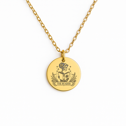 The Life of a Reader Necklace – The Reader Tarot Card