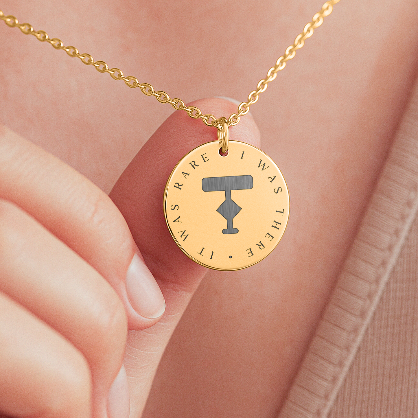 It Was Rare, I Was There Necklace