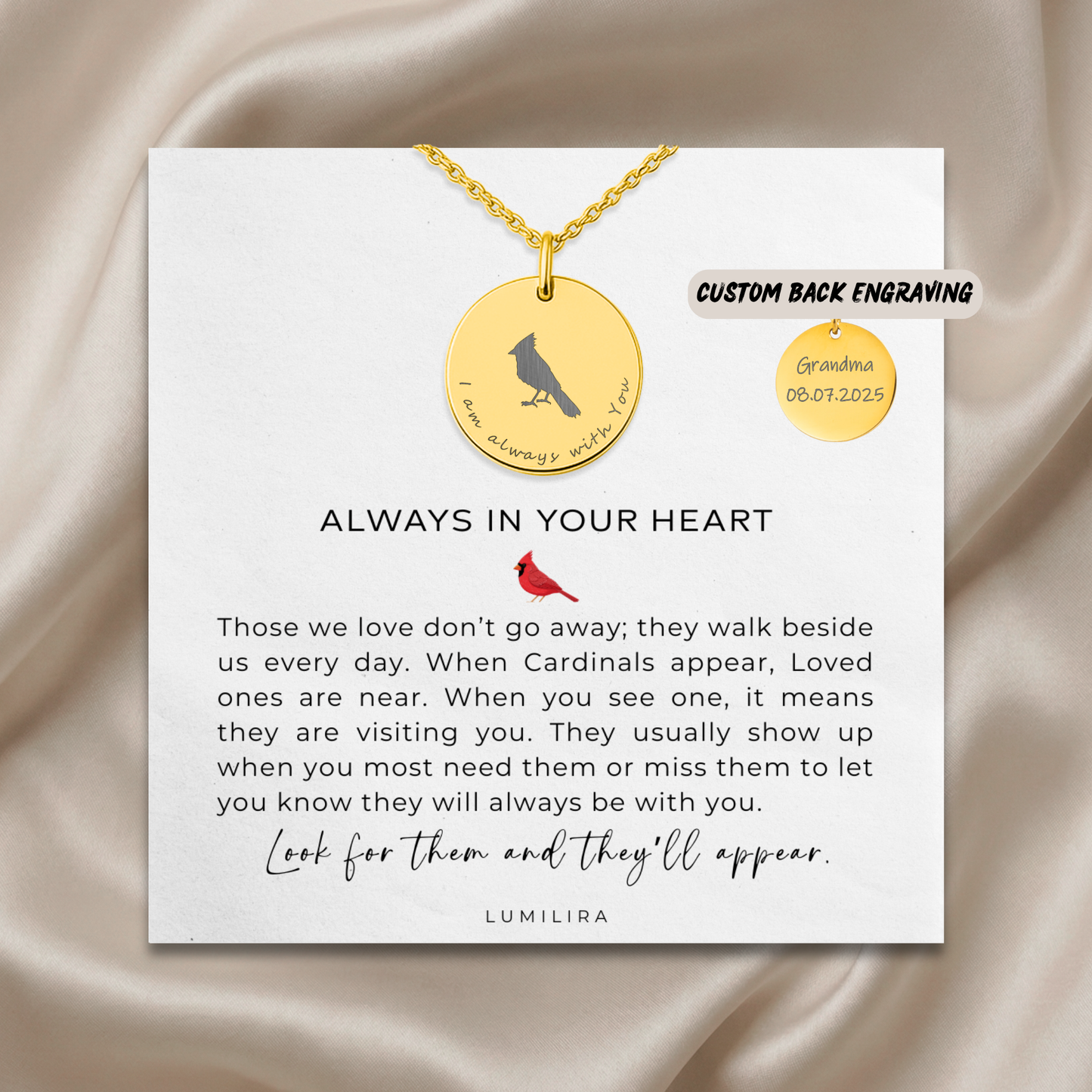 Cardinal Necklace