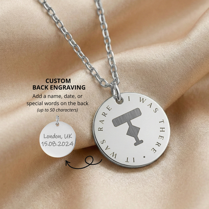 It Was Rare, I Was There Necklace