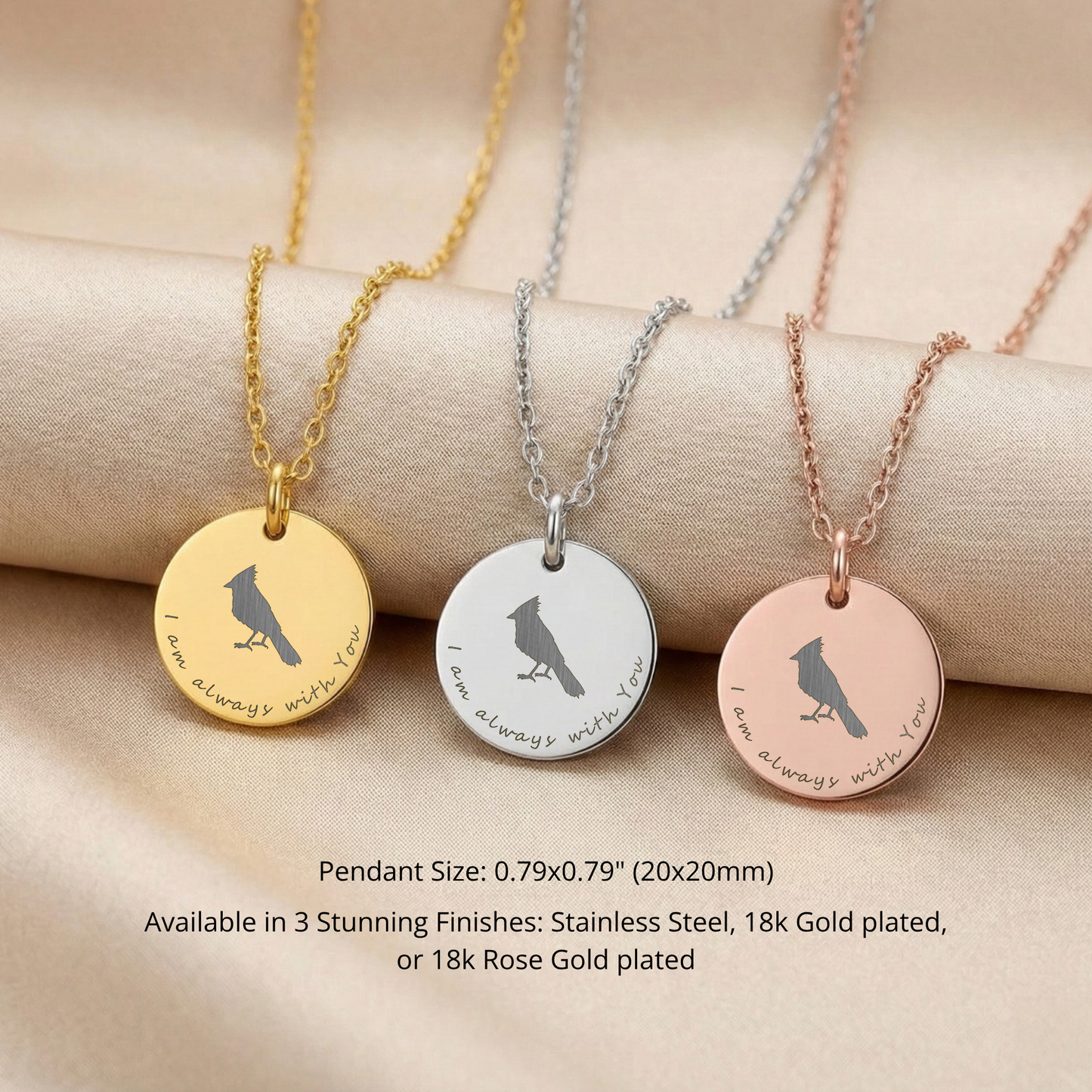 Cardinal Necklace