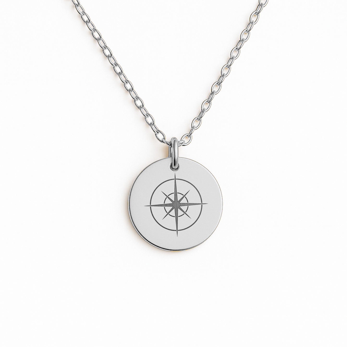 Graduation Compass Necklace: Encouragement Gift for Her, College & High School Senior