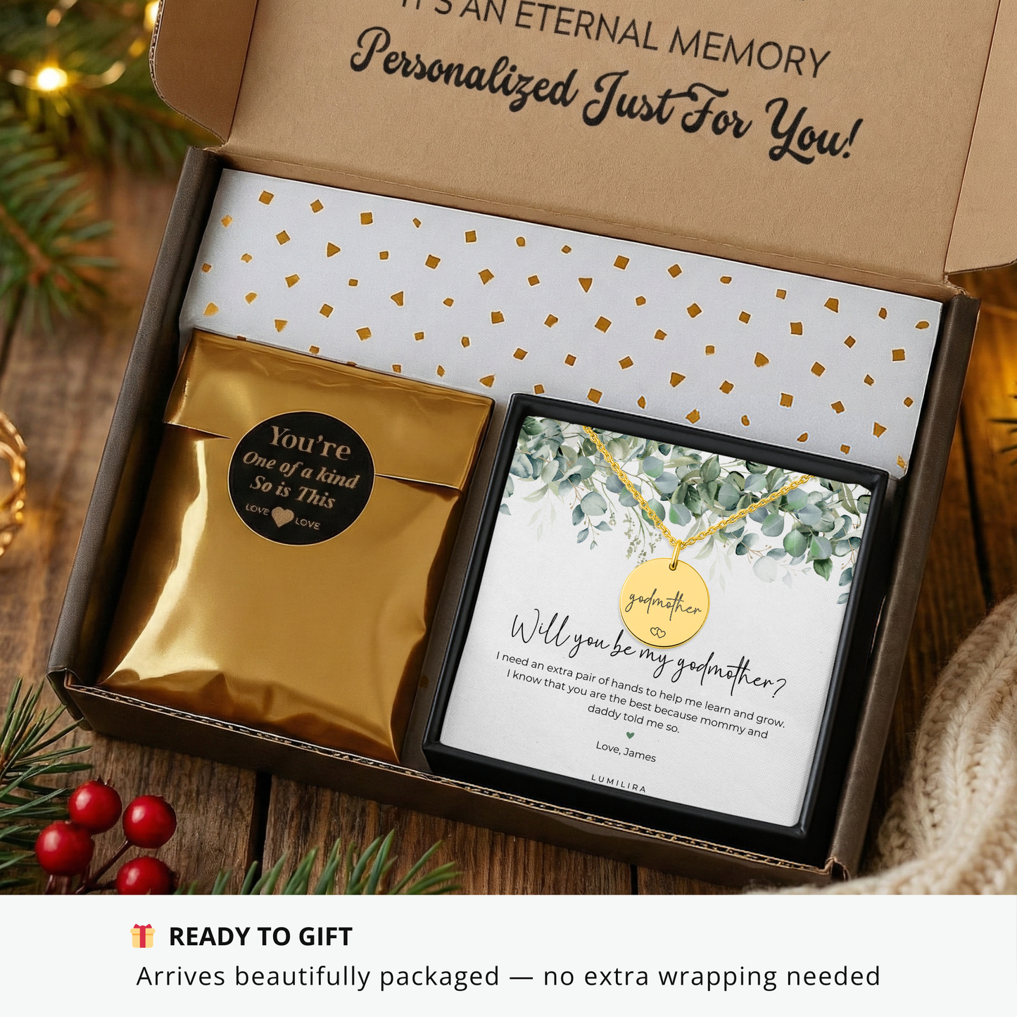 A Meaningful Godmother Proposal She’ll Treasure Forever