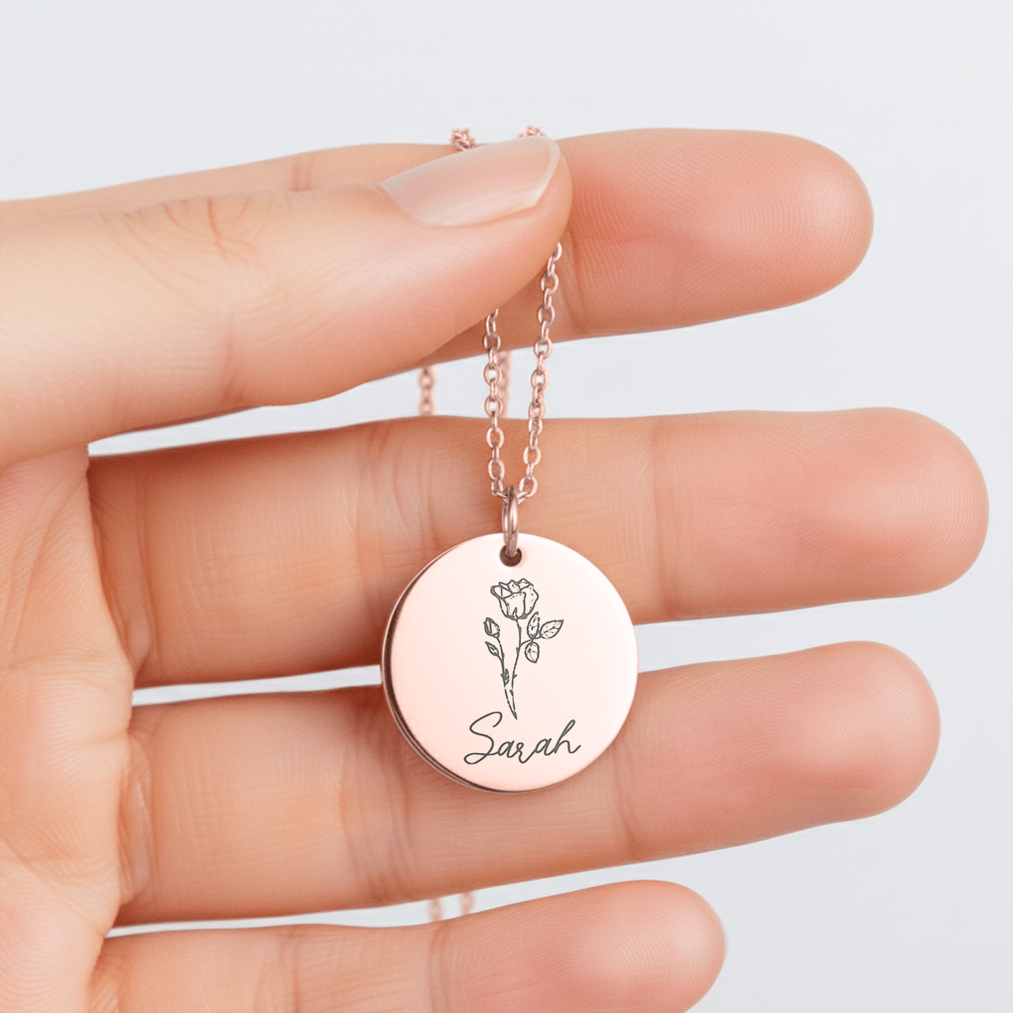 Personalized Difference Maker Necklace, Difference Maker Gift, Difference Maker Definition Gift, Mentor Appreciation Gift, Leader Gift, Birth Flower Necklace
