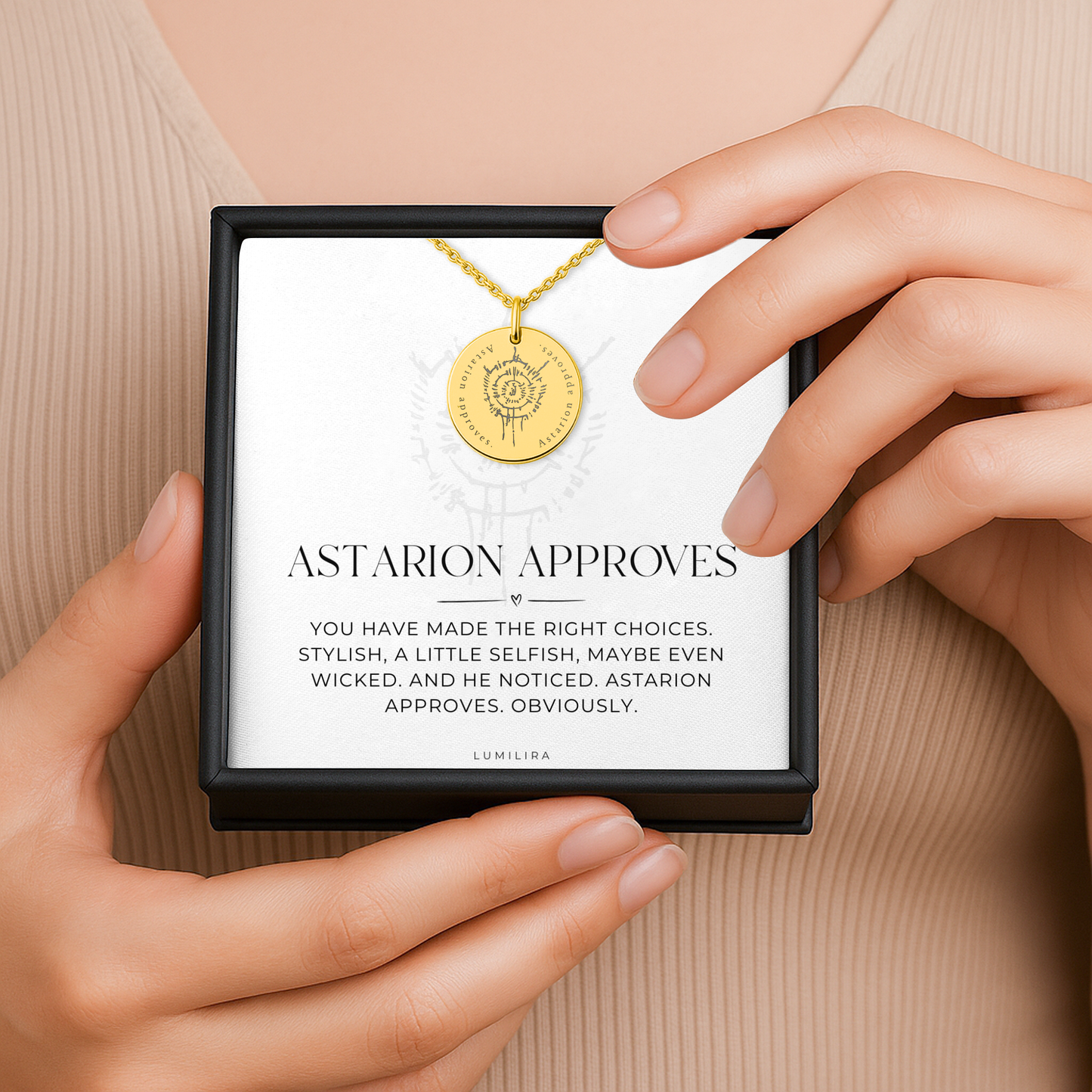 Dainty Astarion Necklace