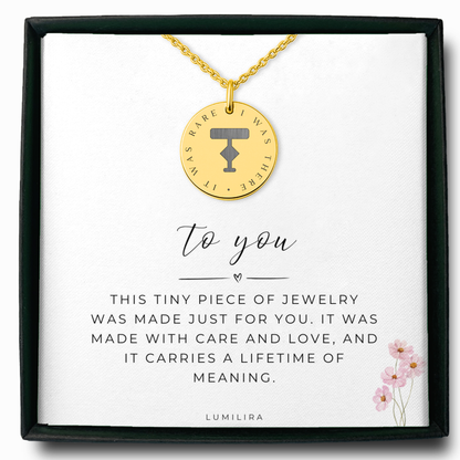 It Was Rare, I Was There Necklace