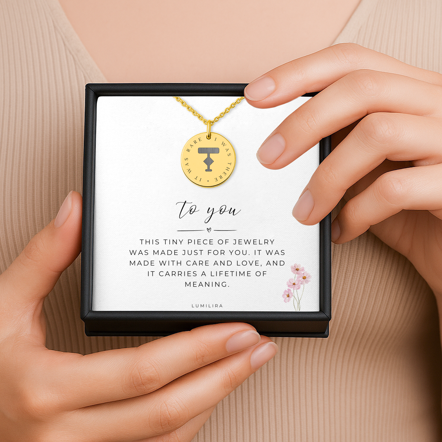 It Was Rare, I Was There Necklace