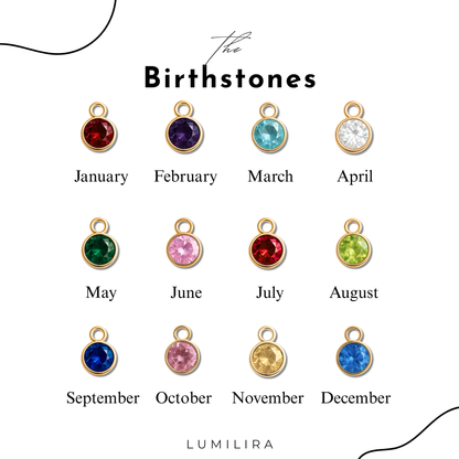 Personalized Compass Necklace with Birthstone: Graduation Gift for Her, College & High School Senior