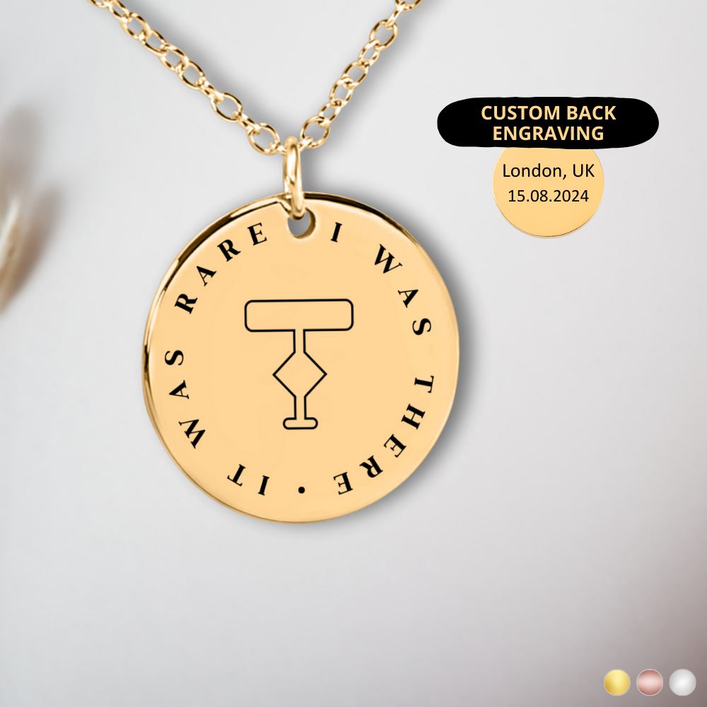 It was Rare, I was There Pendant
