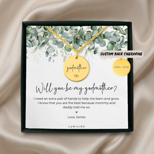 A Meaningful Godmother Proposal She’ll Treasure Forever