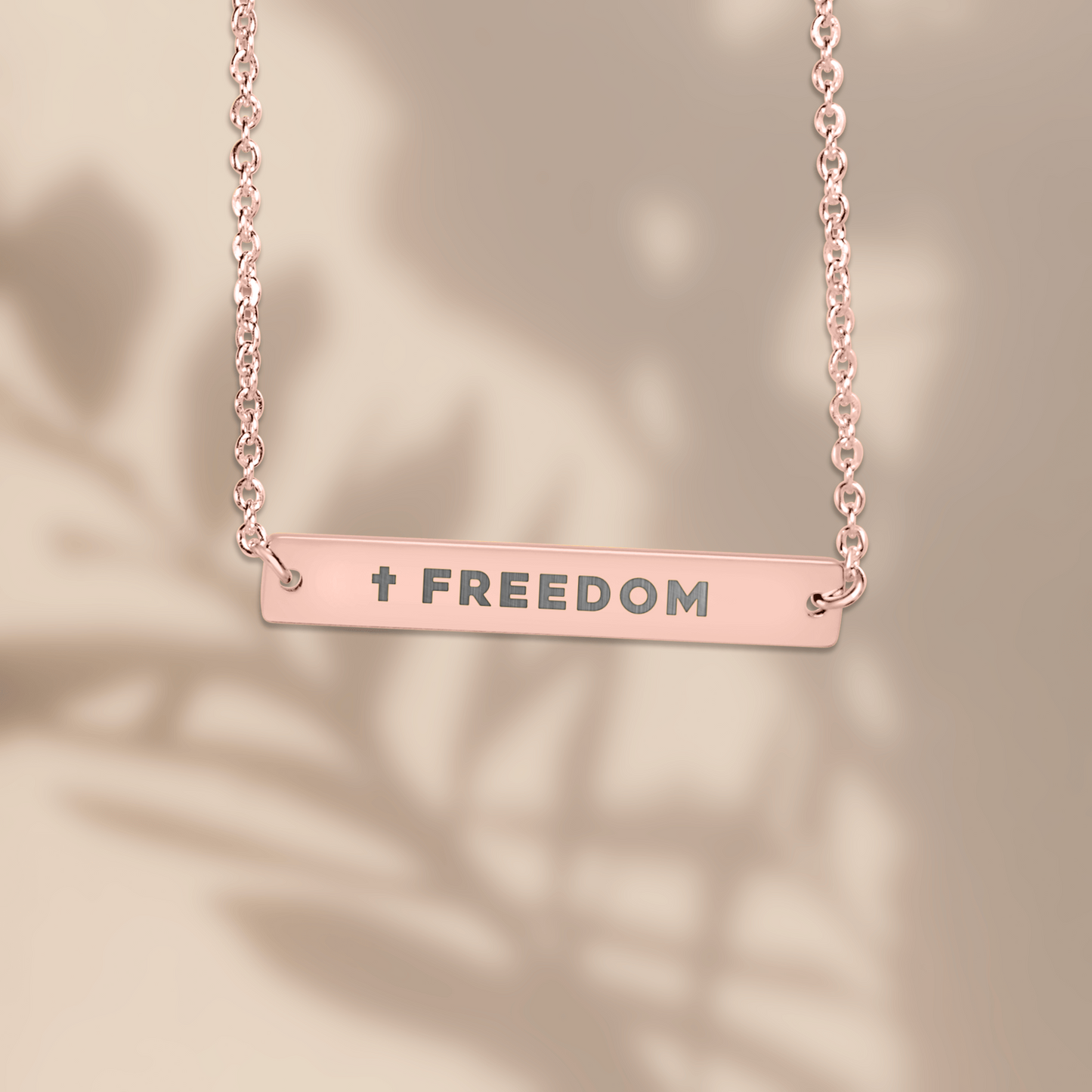 Charlie Kirk Necklace: Sterling Silver Engraved Bar Necklace, Charlie Kirk Freedom Pendant, Justice for Charlie Kirk, Charlie Kirk Tribute