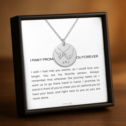 A Pinky Promise She’ll Wear Forever  — A deeply personal gift for your girlfriend or wife