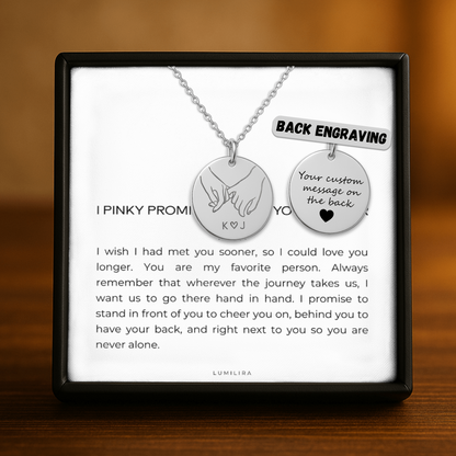 A Pinky Promise She’ll Wear Forever  — A deeply personal gift for your girlfriend or wife
