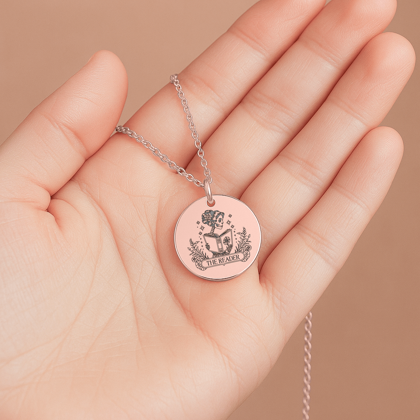 The Life of a Reader Necklace – The Reader Tarot Card