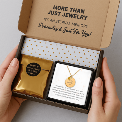 In My Showgirl Era Necklace with Birthstone, Engraved Showgirl Era Pendant, Christmas Gift for Her, Daughter Gift