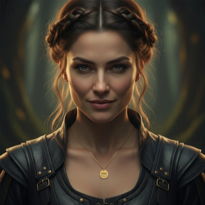 Personalized Dragon Warrior Necklace – "You Are Unbreakable" Strength Gift for Her