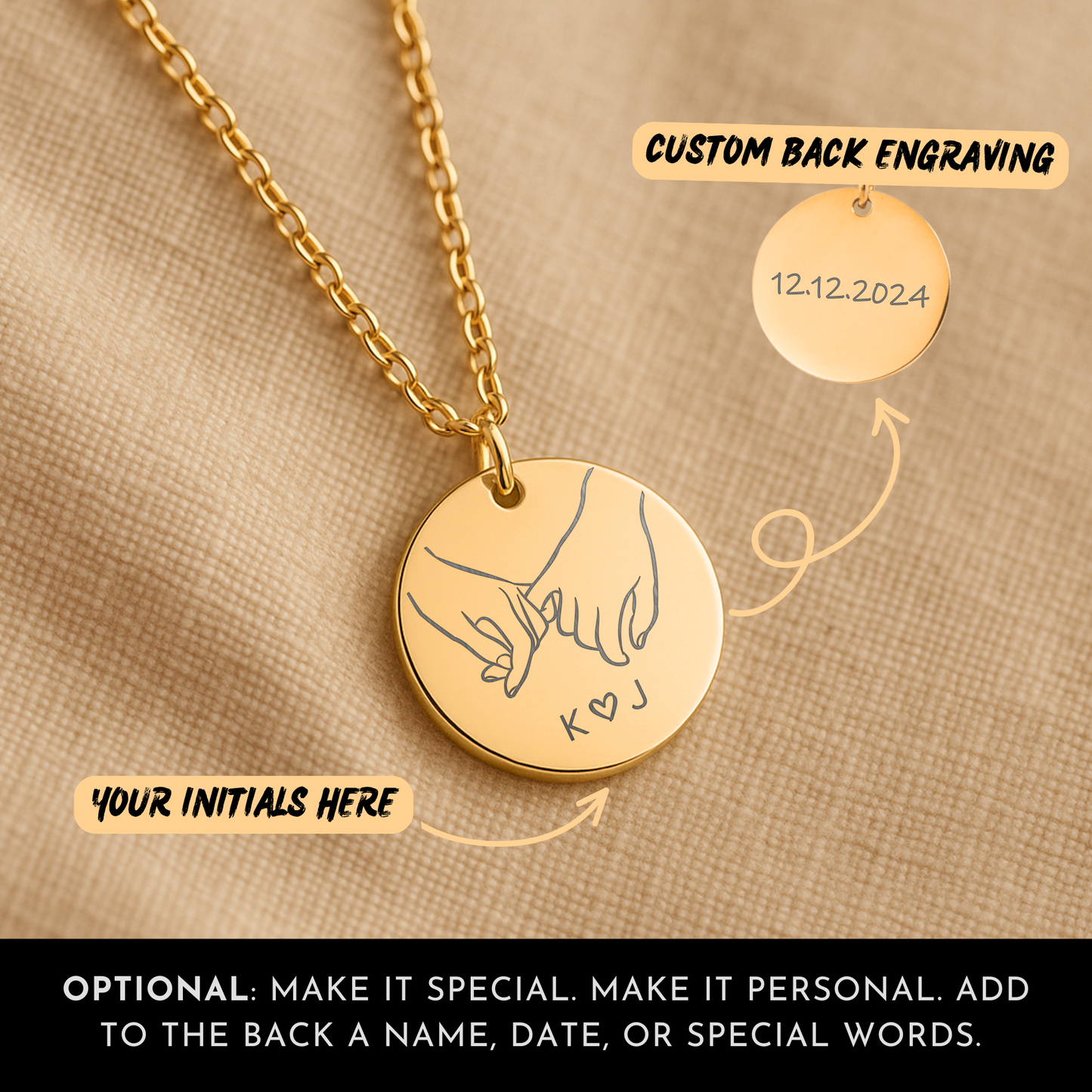 A Pinky Promise She’ll Wear Forever  — A deeply personal gift for your girlfriend or wife