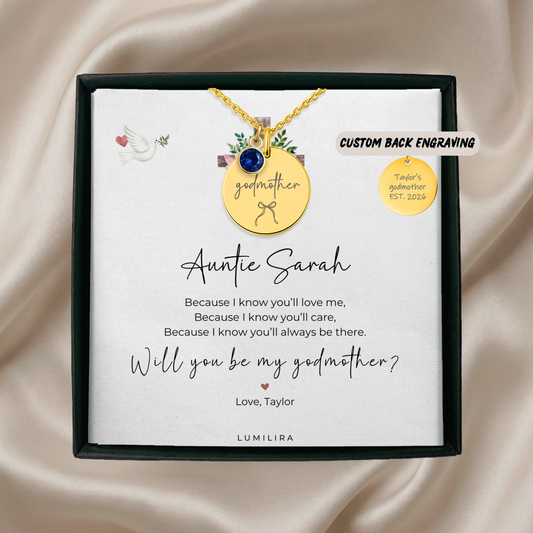 Custom Godmother Proposal Gift, Will You Be My Godmother Proposal, Gifts For Godmothers From Godchild, Gift For Godmother, Madrina Gifts